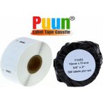 Puun Dymo Lw 11355 Muadil Çok Amaçlı Etıket 500 Etiket/paket 19MM x 51MM Labelwriter EL60, LW310, LW320, LW330, LW400, LW450, Twin, Duo, 4xl - Beyaz