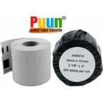 Puun Dymo Lw 99014 Muadil Sevkıyat Etıketı 220 Etiket/paket 54MM x 101MM Labelwriter LW310, LW320, LW330, LW400, LW450, Twin, Duo, 4xl