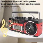 Puxing PX-250BT Müzik Seti Kasetçalar Fm Radyo USB Mp3 Player Bluetooth Hoparlör - Option-1