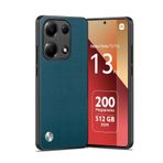 Puxssul Xiaomi Redmi Note 13 Pro 4G/Poco M6 Pro 4G için Kılıf, TPU Sentetik Deri Kılıf, Darbeye Dayanıklı Kaymaz Ultra Hafif Xiaomi Redmi Note 13 Pro 4G/Poco M6 Pro 4G, Erkekler Kadınlar için (Mavi)