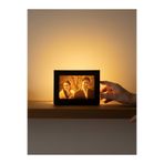Puzimo Kişiye Özel Işıklı Kabartma Fotoğraf Lambası | LED Pilli Mum | 3D Baskı