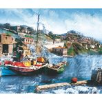 Puzz Puzzle Balıkçı Teknesi 2000 Parça Puzzle