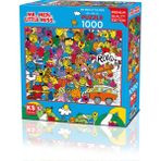 Puzzle 1000 Mr Men Lisanslı 1000 Parça Yetişkin Pu