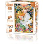 Puzzle 1500 Parça Altered Art Secret Garden