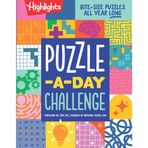 Puzzle-a-Day Challenge: Bite-Size Puzzles All Year Long: Bite-Size Puzzles All Year Long, A 365 Day Kids Puzzle Book with a Variety of Puzzles ... Brain Teasers, Mazes and More for Kids 6-9