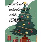 puzzle advent calendar 2023 adult (S&M): Cover Snow, Cold, Fun games, Daily puzzle fun with Sudoku and maze, Different levels, Christmas Countdown Sudoku and maze
