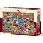 Puzzle Dünya Gezgini 1500 Parça Puzzle