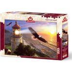 Puzzle Gündoğumunda Yüksek Uçuş 1000 Parça Puzzle