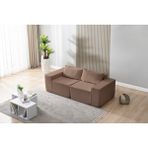 Puzzle Sofa Koltuk Tamamen Sünger - Bej