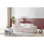 Puzzle Sofa Koltuk Tamamen Sünger - Krem
