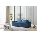 Puzzle Sofa Koltuk Tamamen Sünger - Mavi