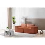 Puzzle Sofa Koltuk Tamamen Sünger - Turuncu