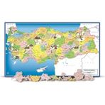 Puzzle Türkiye Siyasi Haritası 81 Parça Frame Puzzle