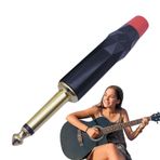 puzzlegame Mikrofon Adaptörü, Kulaklık Adaptörü | 6.35mm Gitar - Kulaklık Jakı Adaptörü | Stereo Kulaklık Konektörü, Hoparlör Gitar Amfisi Mikrofon için Mikrofon Aux 6.35 Dönüştürücü