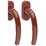 PVC 2 PARCA KAHVERENGİ PENCERE KOLU