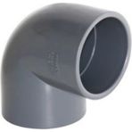Pvc 90° Yapıştırma 75 mm Muflu Dirsek