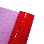 PVC Jöle Vinil, 20 * 33CM A4 Size Summer Fruit Watermelon Print Transparent Jelly Sheet UV Print PVC Bow Bag Fabric(Color 2)