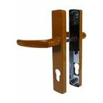 PVC KAHVE RENGİ YALE KAPI KOLU BALKON KAPISI KOLU
