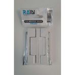 Pvc Kapı Menteşesi 2 Li Paket Beyaz 90Mm ( Plastik Gövde)