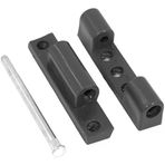 PVC Kapı Menteşesi, Antrasit Renk, 90 mm, Pimapen Uyumlu
