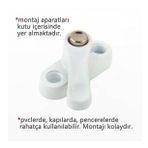 Pvc Kapı Pencere Emniyet Kilidi - ÇELİK - 6 Adet