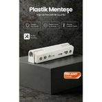 PVC Kapı & Pencere Menteşesi, [Plastik - Çelik - Pratik] - 90 mm - Renk Seçenekli, (150 Adt/1 Koli) FUMA-MENTEŞE-KOLİ
