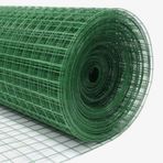 PVC Kaplı Puntalı Tel 1,50x25 m Kümes Teli Kafes Teli Çit Teli