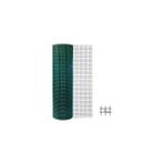 Pvc Kaplı Puntalı Tel Göz Aralığı 12X12 25M Bahçe Çiti - 120X2500