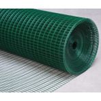 Pvc Kapli Puntali Yesil Tel 12X12 Gozaralikli 1.Mm Kalinlik-Kafes Teli Kumes Teli 1X3 Metre