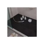Pvc Kare Paspas 90 x 600 cm Siyah Banyo Kaymaz Yer Zemin Matı