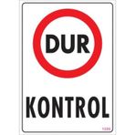 Pvc Levha quot;Dur Kontrolquot; 25*35 cm