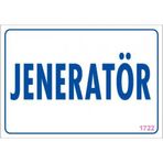 Pvc Levha quot;Jeneratörquot; 17,5*25 cm