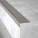 PVC Merdiven Nosing Profili Kaymaz Kauçuk Yapıştırıcı ve Kaymaz Açık ve Kapalı Basamaklar Siyah 100 cm
