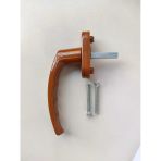 Pvc Pimapen Pencere Kolu Balkon Sürme Kapı Kolu (2, Kahverengi)