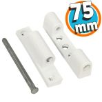 Pvc Plastik Pimapen Pencere Menteşesi 75 Mm Beyaz Menteşe