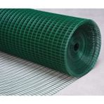 Pvc Puntalı Yeşil Bahçe Çit Teli 12X12 - 120 Cm Yükseklik