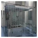 PVC Şerit Perde, Ticari Sınıf Şeffaf Plastik Perde Şeritleri - Dondurucu Odaları ve Depolama Alanları için Şeffaf Vinil Şerit Kapı Perdesi, Dikey Panjurlar 1.2x2.3m - Dayanıklı, Kolay Kurulum
