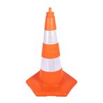 PVC Trafik Konisi 52 cm - Ağırlıksız Trafik Dubası
