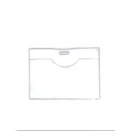 Pvc Yaka Kartlığı Yaka Kartı Kılıfı Kart Koruyucu 9,5x7 cm - 1 Adet