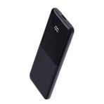 Pw-95 Pd 22.5W Hızlı Şarj LCD Kendiliğinden Type-C Lightning Kablolu 1usb-A Girişli Powerbank - Siyah