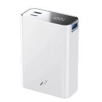 Pw501 20.000 Mah Dijital Göstergeli 2 Adet 45W Type-C Ve 22.5W Usb Çıkışlı Şarj Pd Hızlı Şarj Magsafe Powerbank - Beyaz-(5796) Mir59146723