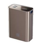 Pw501 20.000 Mah Dijital Göstergeli 2 Adet 45W Type-C Ve 22.5W Usb Çıkışlı Şarj Pd Hızlı Şarj Magsafe Powerbank - Titanyum-(5796) Mir18530984
