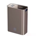 Pw501 20.000 Mah Dijital Göstergeli 2 Adet 45w Type-c Ve 22.5w Usb Çıkışlı Şarj Pd Hızlı Şarj Powerbank - Titanyum