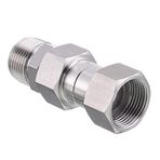 PWACCS Basınçlı Yıkama Makinesi Döndürülebilir, M22 14 mm Döner Mafsal, Paslanmaz Çelik, 5000 PSI