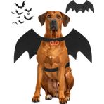 Pweituoet Cadılar Bayramı Köpek Yarasa Kanatları Kostümü, Evcil Hayvan Cadılar Bayramı Cosplay Parti Giydirme Kostümü Köpekler ve Kediler için (X-Large)