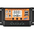 Pwm 30A Güneş Solar Paneli Akü Şarj Kontrol Cihazı 12V-24V Kontrol Cihazı Akü Şarj Regülatör