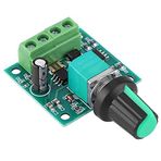 PWM Alçak Gerilim Motor Hız Kontrol Cihazı DC 1.8V 3V 5V 6V 12V 2A 1803BK 1803B Hız Kontrol Düğmeli Ayarlanabilir Sürücü Anahtarı (KOSDFOGE)