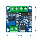 PWM to Voltaj Çevirici Modül Dijital % 0-100 PWM Sinyal 0-10V Analog Voltaj Sinyal Konverter Mcu Plc