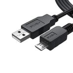 Pwr 6 Feet USB Güç Kablosu Fire TV Stick Intel Bilgisayar, Roku, Chromecast ve Azulle Quantum Access Asus VivoStick Mini, Cloud Cam PC Veri Senkronizasyon Şarj Kablosu