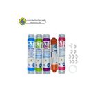 Pws Kapalı Kasa Su Arıtma Cihazları Için Sertifikalı 5li Mebransız 12 Inç Tatlandırıcılı+Mineral Set